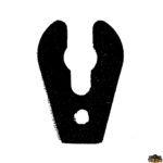 Accessori carburante e vano motore  Chiave di sicurezza per motore fuoribordo con laccio estraibile Yamaha