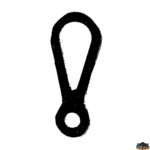 Accessori carburante e vano motore  Chiave di sicurezza per motore fuoribordo con laccio estraibile Mercury