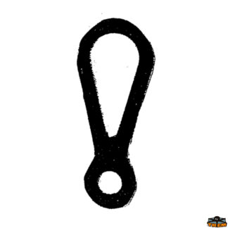 Accessori carburante e vano motore Chiave di sicurezza per motore fuoribordo con laccio estraibile Mercury