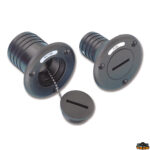 Accessori carburante e vano motore  Tappo imbarco in nylon nero