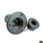 Accessori carburante e vano motore  Tappo imbarco in nylon nero