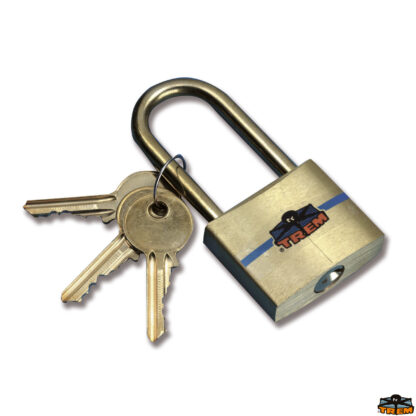 Supporti motore e prolunghe accellerazione  Lucchetto con arco lungo in ottone 50x34 mm