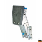 Supporti motore e prolunghe accellerazione  Supporto motore ausiliario Mega per motori fino a 20hp 2 tempi -8hp 4 tempi / 40 kg