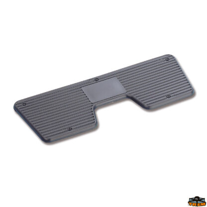Supporti motore e prolunghe accellerazione  Piastra proteggi poppa plastica zigrinata colore nero dimensioni 270x100 mm