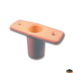 Mezzi marinai remi raffi  Portascalmo dimensioni 55x40 mm materiale ivory delrin