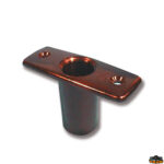 Mezzi marinai remi raffi  Portascalmo foro diametro 18 mm materiale black delrin