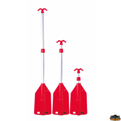 Mezzi marinai remi raffi  Pagaie d’emergenza tritelescopiche lunghezza 55-130 cm