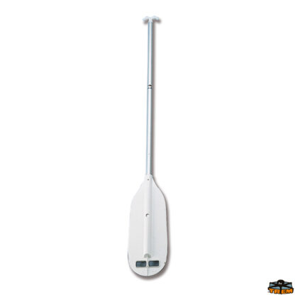 Mezzi marinai remi raffi  Pagaie con pala in abs bianco e gancio d’accosto in nylon terminale lunghezza 150 cm