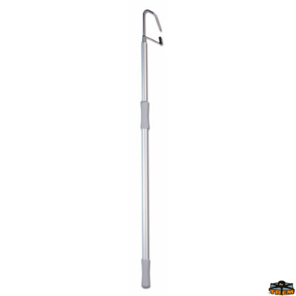 Mezzi marinai remi raffi  Raffio telescopico con gancio da 10 cm lunghezza totale 80-120 cm