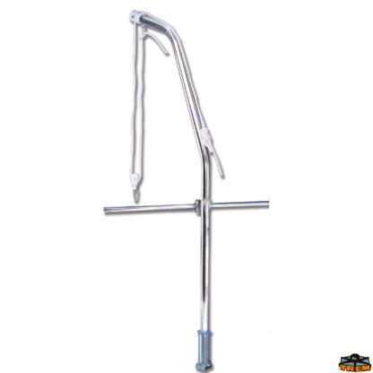 Scale passerelle plancette gruette rollbar  Gruetta singola piroettante per sollevamento motori modello smontabile