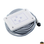 Scale passerelle plancette gruette rollbar  Comando remoto a parete dimensioni 50x80 mm