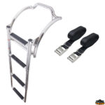 Scale passerelle plancette gruette rollbar  Scaletta per gommoni 4 gradini