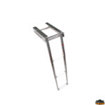 Scale passerelle plancette gruette rollbar  Scaletta da plancetta a scomparsa totale con slitta telescopica 3 gradini