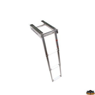 Scale passerelle plancette gruette rollbar  Scaletta da plancetta a scomparsa totale con slitta telescopica 3 gradini