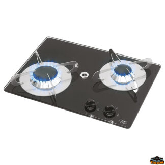 Cucina e stoviglie Piano cottura a gas vetro in cristallo da incasso modello PV1351