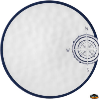 Cucina e stoviglie Blue Sand Piatto piano in melamina Blue Sand