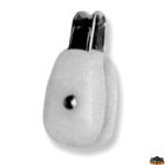 Accessori vela  Bozzello ad una puleggia cima diametro  12-14 mm