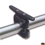 Accessori vela  Bitta con morsetto da pulpito o battagliola bitta 110 mm per tubo diametro 22-25 mm