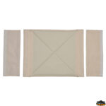 Tavoli e poltroncine  Seduta e braccioli di ricambio per sgabello Venus colore blu