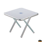 Tavoli e poltroncine  Tavolo quadrato pieghevole dimensioni piano 60x60 cm altezza 51 cm