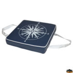 Cuscini  Cuscino salvagente blue con stampa rosa dei venti