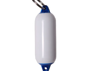 Articoli da regalo e oggettistica  Portachiave galleggiante a forma di parabordo Majoni colore bianco a pera