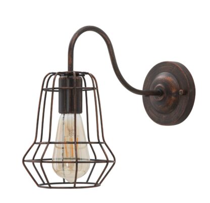 LAMPADA DA MURO INDUSTRY -B- CM 33X15X27,5 - immagine 3