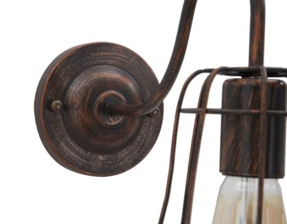 LAMPADA DA MURO INDUSTRY -B- CM 33X15X27,5 - immagine 5
