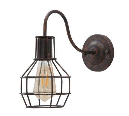LAMPADA DA MURO INDUSTRY -C- CM 32X14X30 - immagine 2