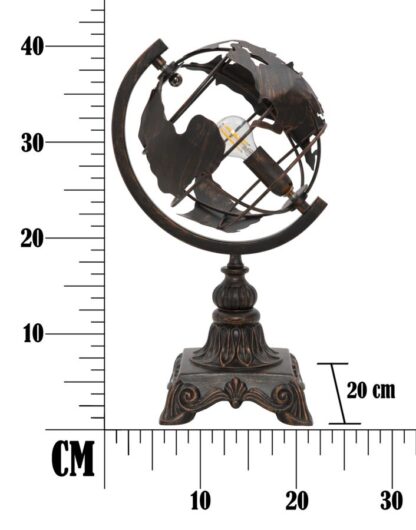 LAMPADA DA TAVOLO WORLD INDUSTRY CM 24X20X40 - immagine 9
