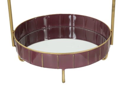 S/TASCHE DOUBLE GLAM BORDEAUX CM 36,5X34,5X56,5 - immagine 4