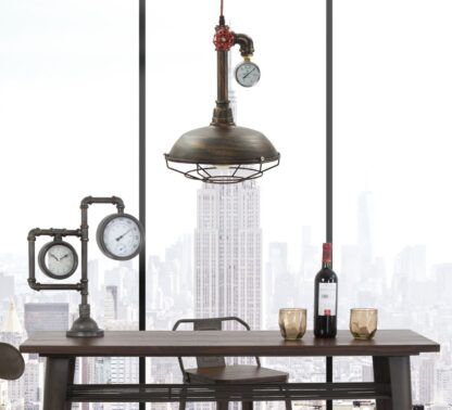 LAMPADARIO MANHATTAN ROUND CM Ø 26X36 - immagine 8