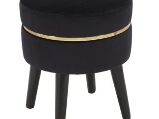 SGABELLO PARIS NERO CM Ø 35X40,5