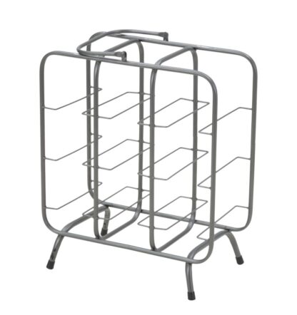 P/BOTTIGLIE RACK QUADRATO (9 POSTI) CM 40X23X47,5 - immagine 2