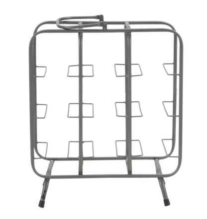 P/BOTTIGLIE RACK QUADRATO (9 POSTI) CM 40X23X47,5 - immagine 3