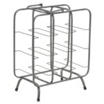 P/BOTTIGLIE RACK QUADRATO (9 POSTI) CM 40X23X47,5