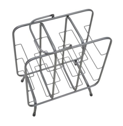 P/BOTTIGLIE RACK QUADRATO (9 POSTI) CM 40X23X47,5 - immagine 4