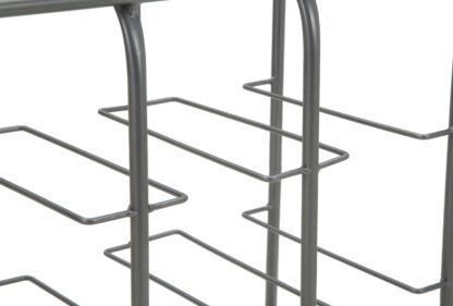 P/BOTTIGLIE RACK QUADRATO (9 POSTI) CM 40X23X47,5 - immagine 5