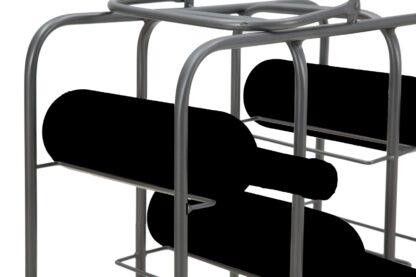 P/BOTTIGLIE RACK QUADRATO (9 POSTI) CM 40X23X47,5 - immagine 10