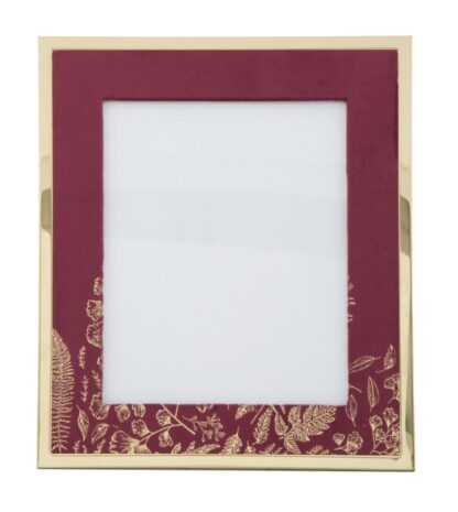 CORNICE GLAM BORDEAUX CM 28X1,5X33,5(MISURA INTERNA CM 20X25) - immagine 2