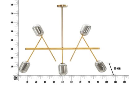 LAMPADARIO GLAM GALAXY CM 100x10x80 - immagine 10