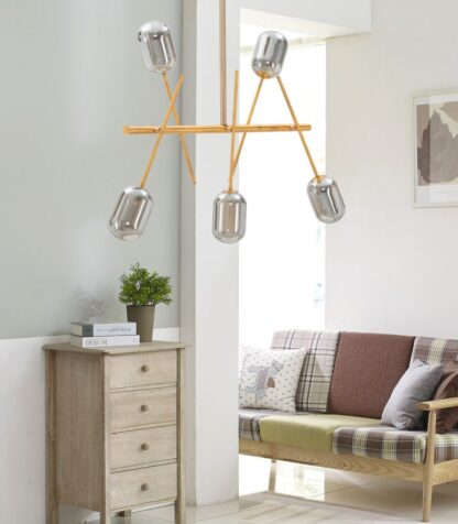 LAMPADARIO GLAM GALAXY CM 100x10x80 - immagine 9