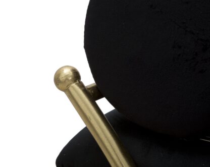PANCA RIBBON NERA CM 112,5X49X53 - immagine 8