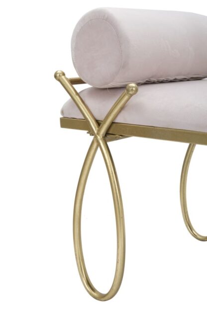 PANCA RIBBON ROSA CM 112,5X49X53 - immagine 5