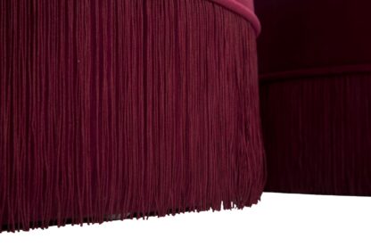 PUFF/CONTENITORE LINES NEW COPPIA BORDEAUX CM Ø 71X41-55X33 - immagine 6