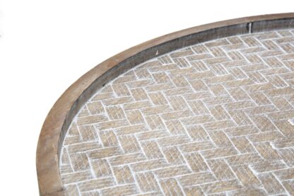 TAVOLINETTO AREX 2 RIPIANI CM  Ø 48X54,5 - immagine 2