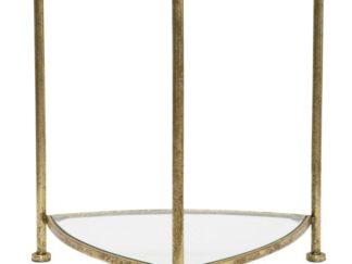 COMODINO 2 RIPIANI TRIANGLE CM 45X45X50