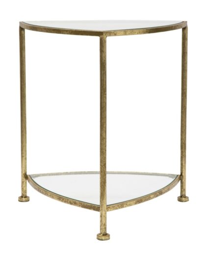 COMODINO 2 RIPIANI TRIANGLE CM 45X45X50