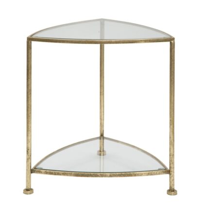 COMODINO 2 RIPIANI TRIANGLE CM 45X45X50 - immagine 2