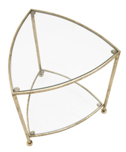 COMODINO 2 RIPIANI TRIANGLE CM 45X45X50 - immagine 5